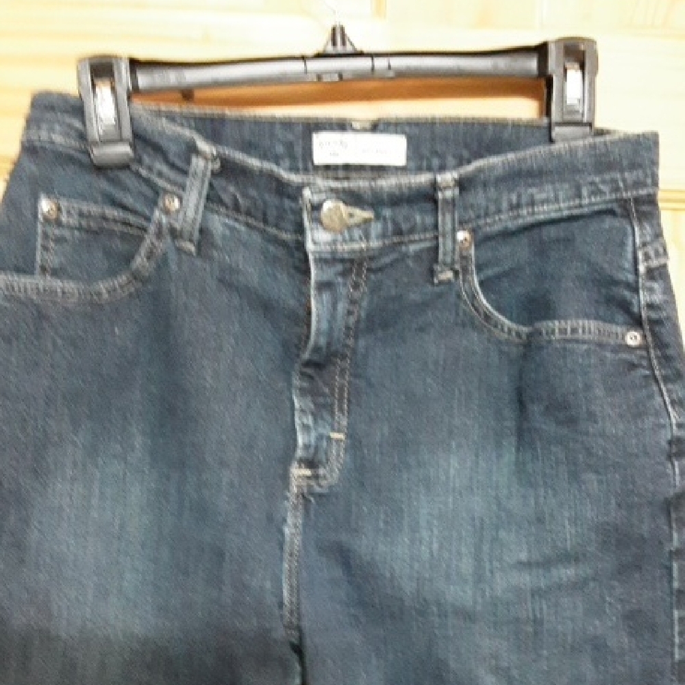 Lee Women's Deep Blue Straight Leg Jeans - Picture 3 of 7